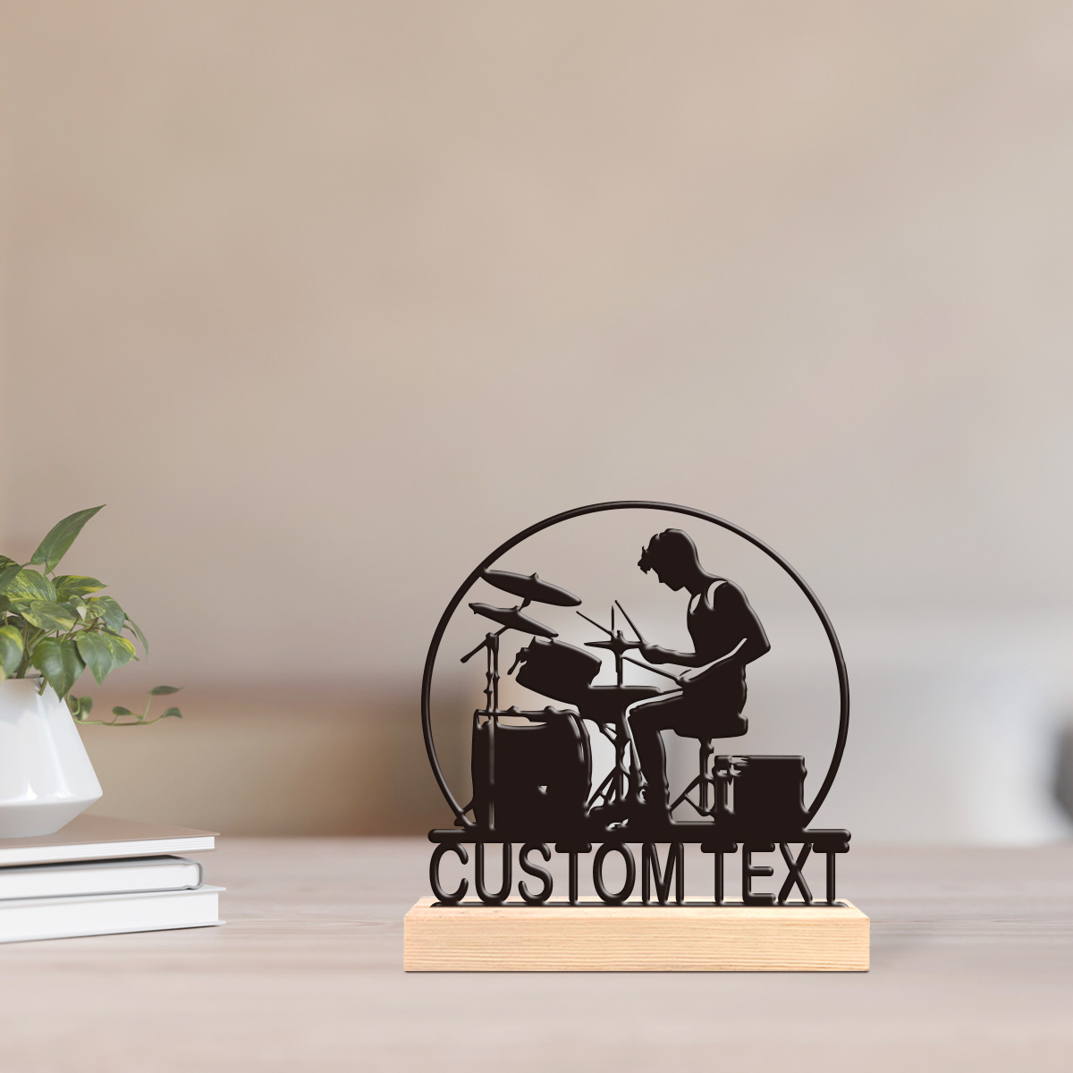 Baby Products Decoration - 1pc Interesting Desktop Metal Statues Custom