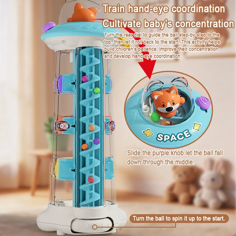 Montessori Ball Drop Tower Toy - đánh giá và giá Toddler Learning Tower