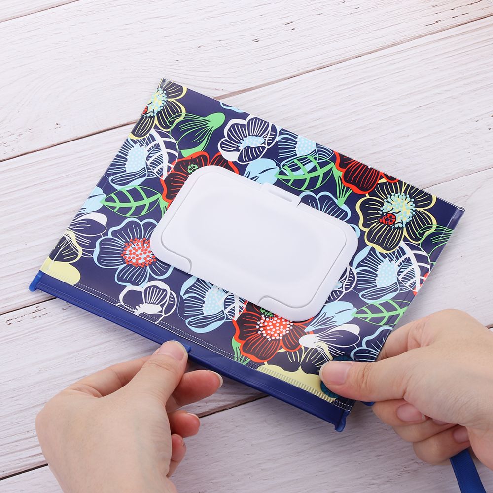 1Pcs Portable Wet Wipes Bag Fl - đánh giá và giá Baby Products Carry Bag