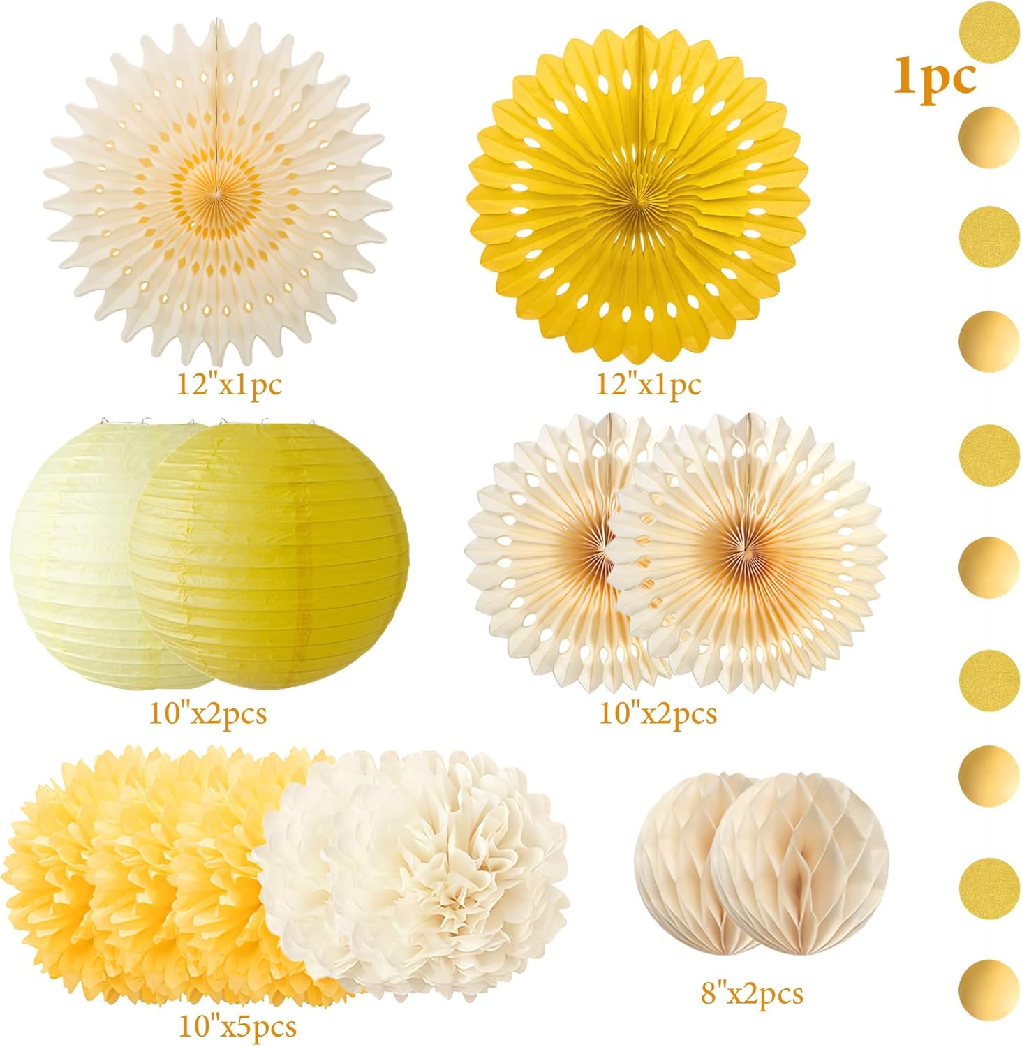 Yellow Party Decorations Yello - đánh giá và giá Baby Products Moisturizer