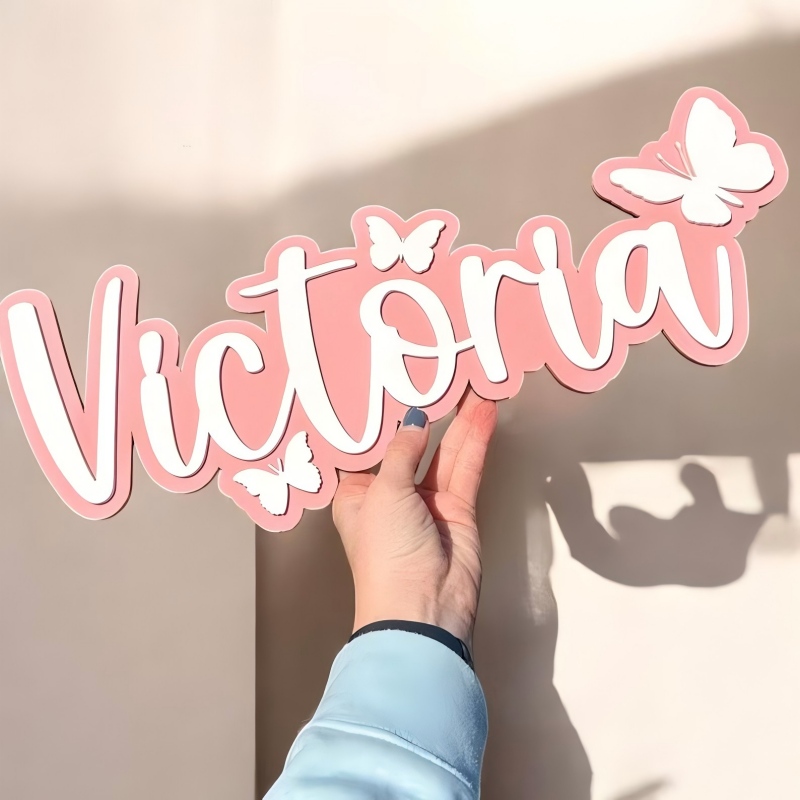 1Pc Custom Cartoon Butterfly N - đánh giá và giá Baby Products Decoration