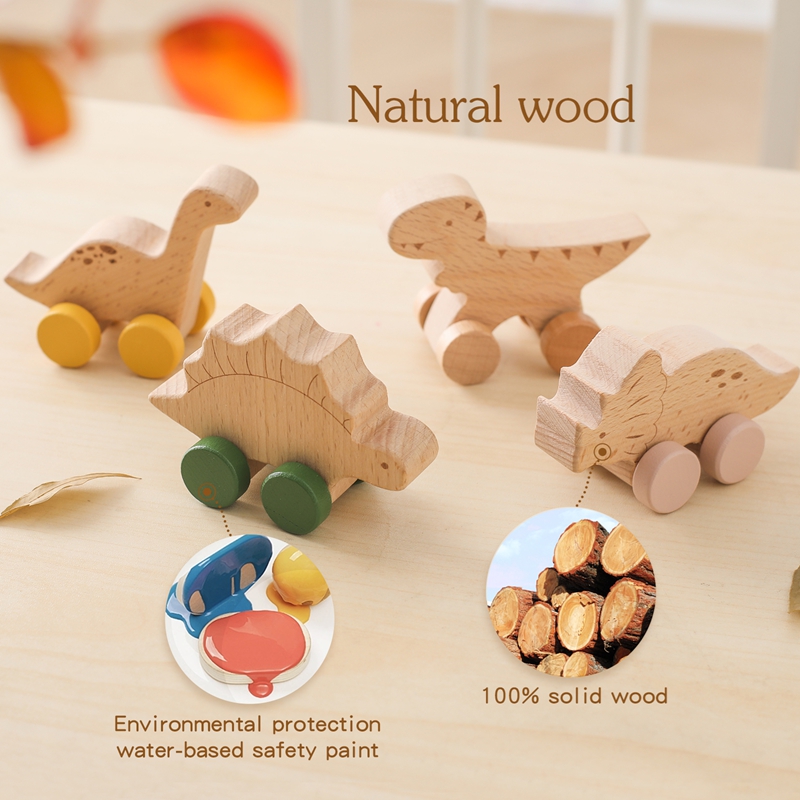 1PC Baby Toy Beech Wood Block  - đánh giá và giá Baby Products Natural