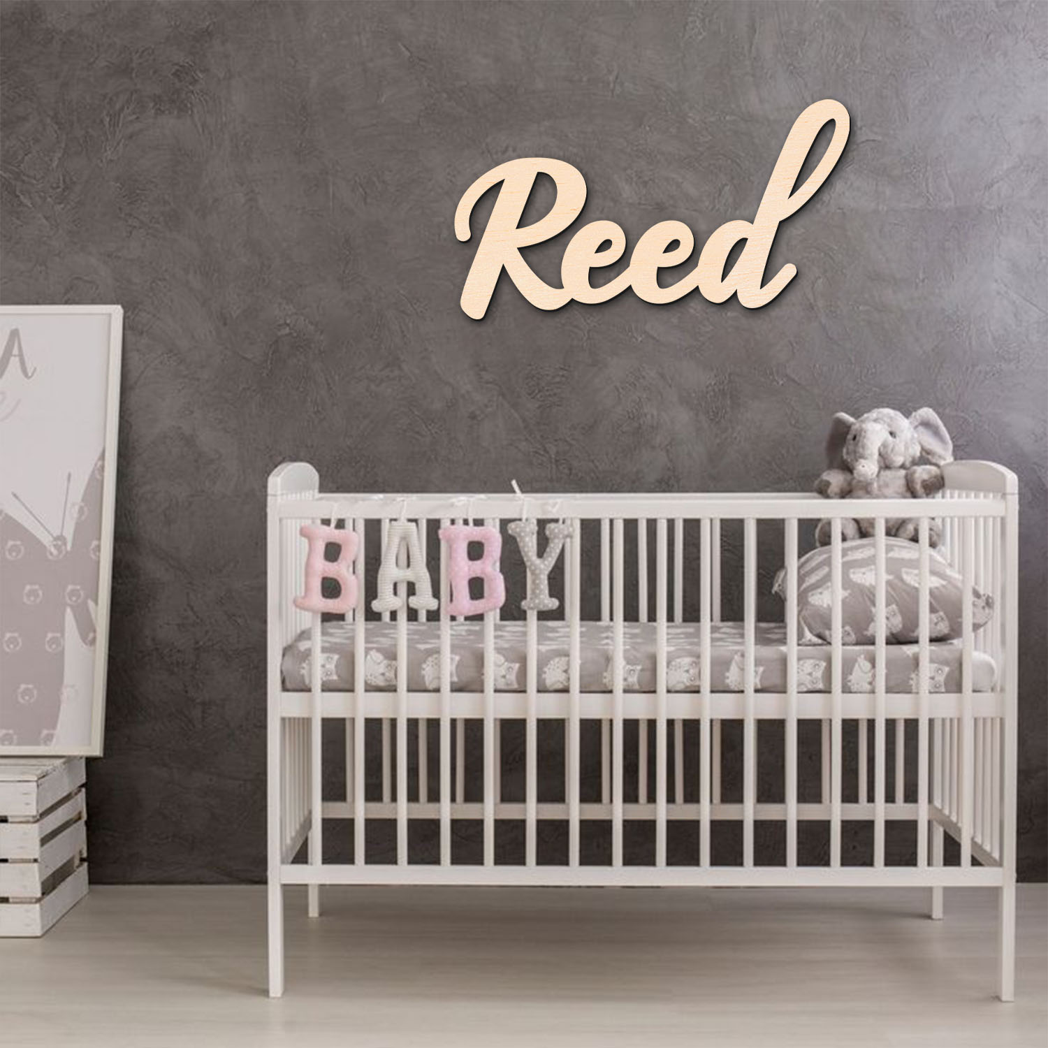 1pc personalized wooden surnam - đánh giá và giá Baby Products Decoration