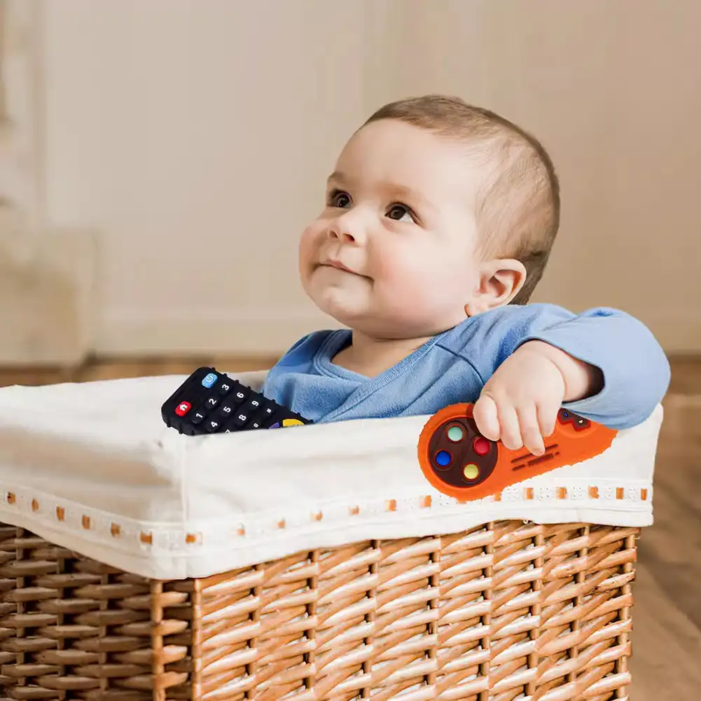 Baby Silicone Teether Toys Rem - đánh giá và giá Baby Products Natural