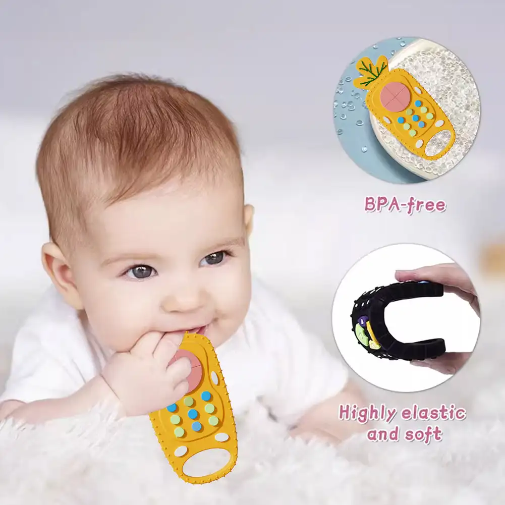 Baby Silicone Teether Toys Rem - đánh giá và giá Baby Products Natural