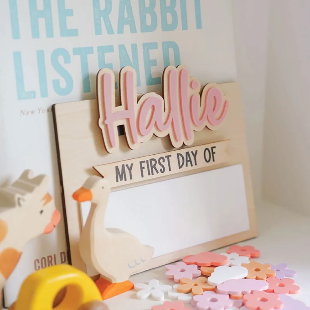 1Pc Custom First and Last Day  - đánh giá và giá Baby Products Decoration