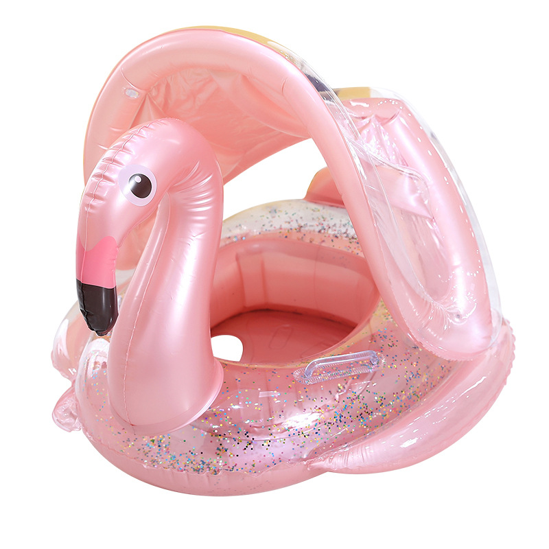 Rooxin Flamingo Swimming Circl - đánh giá và giá Baby Swimming Floater