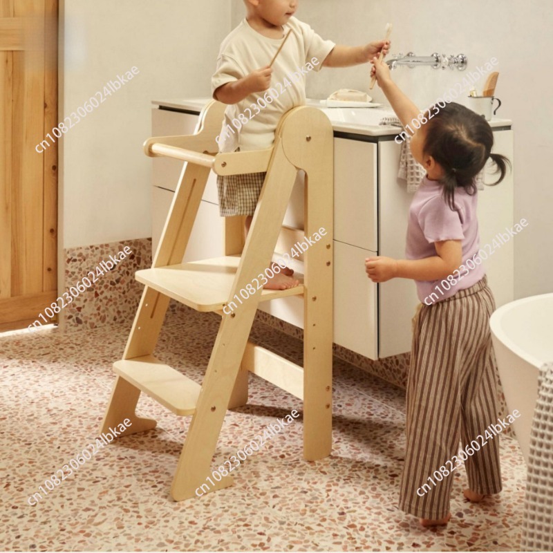Wooden kids foldable learning  - đánh giá và giá Toddler Learning Tower
