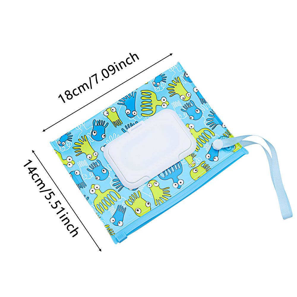 Portable Flip Cover Wet Wipes  - đánh giá và giá Baby Products Carry Bag