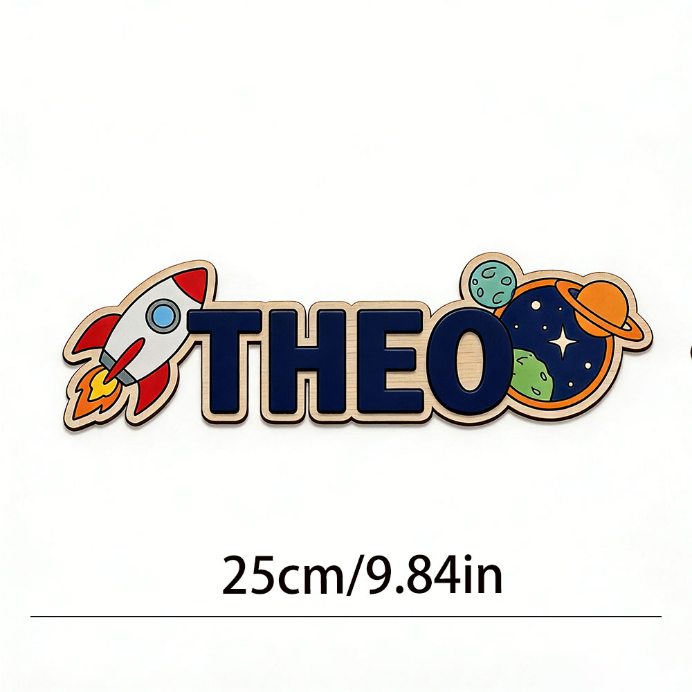 Personalized Space Rocket Name - đánh giá và giá Baby Products Decoration