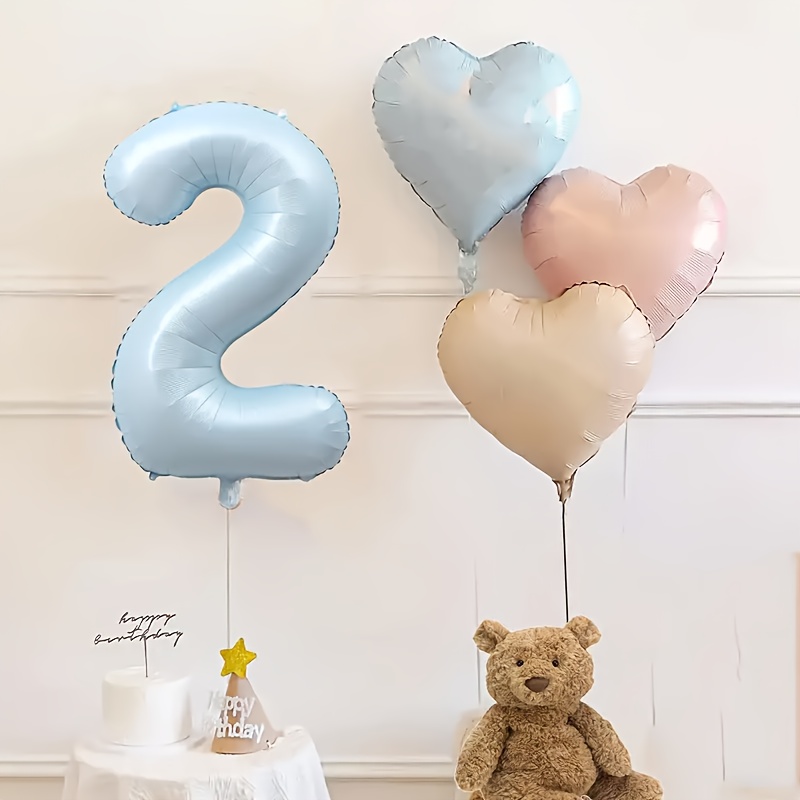 4Pcs Baby Blue Number Birthday - đánh giá và giá Baby Products Moisturizer