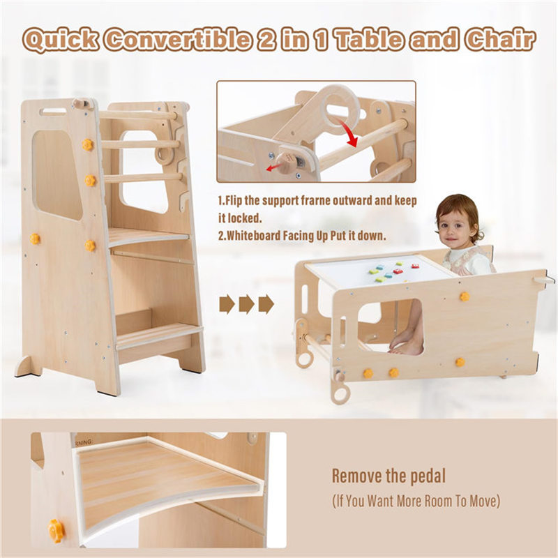 Baby Learning Tower Foldable W - đánh giá và giá Toddler Learning Tower