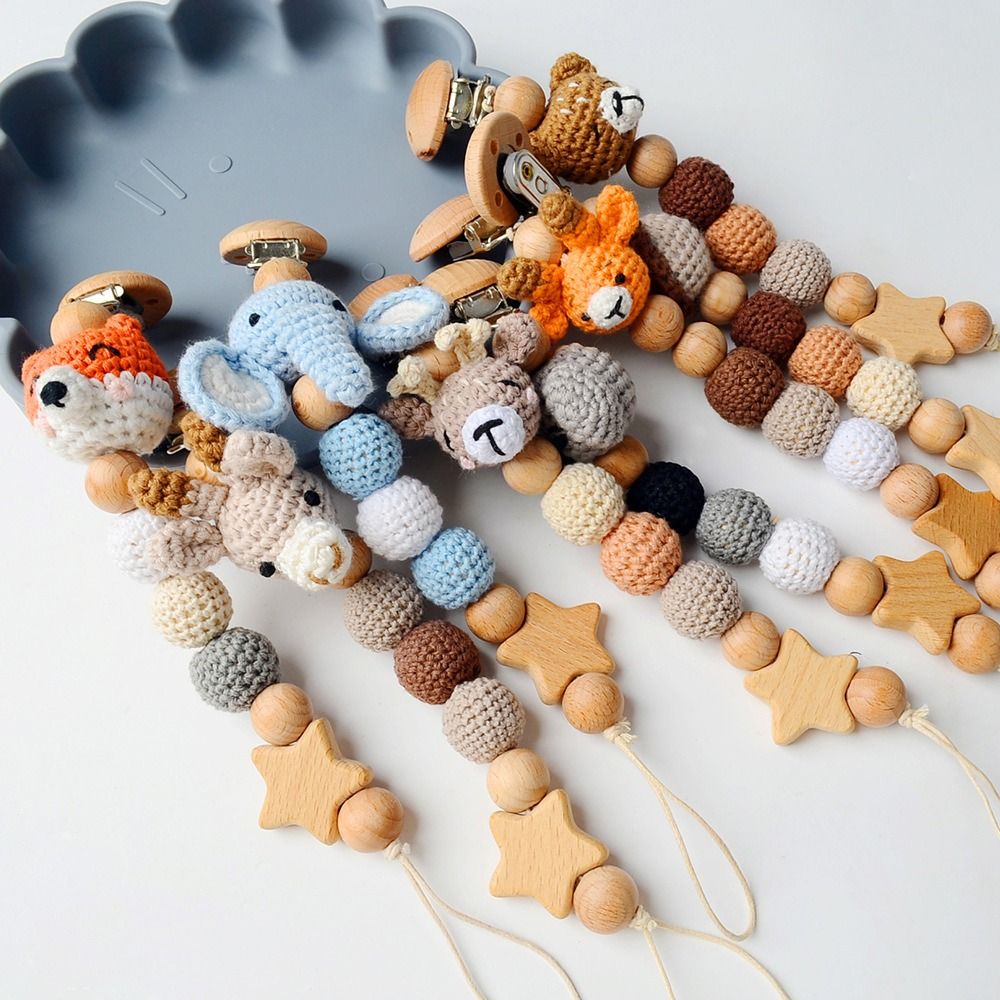 Baby Wooden Pacifier Clip Wood - đánh giá và giá Baby Products Moisturizer