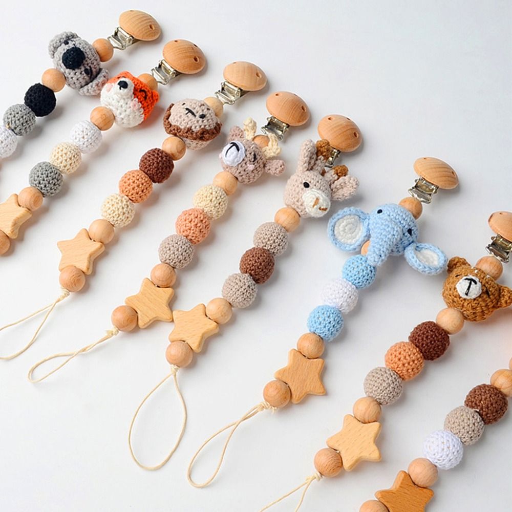 Baby Wooden Pacifier Clip Wood - đánh giá và giá Baby Products Moisturizer