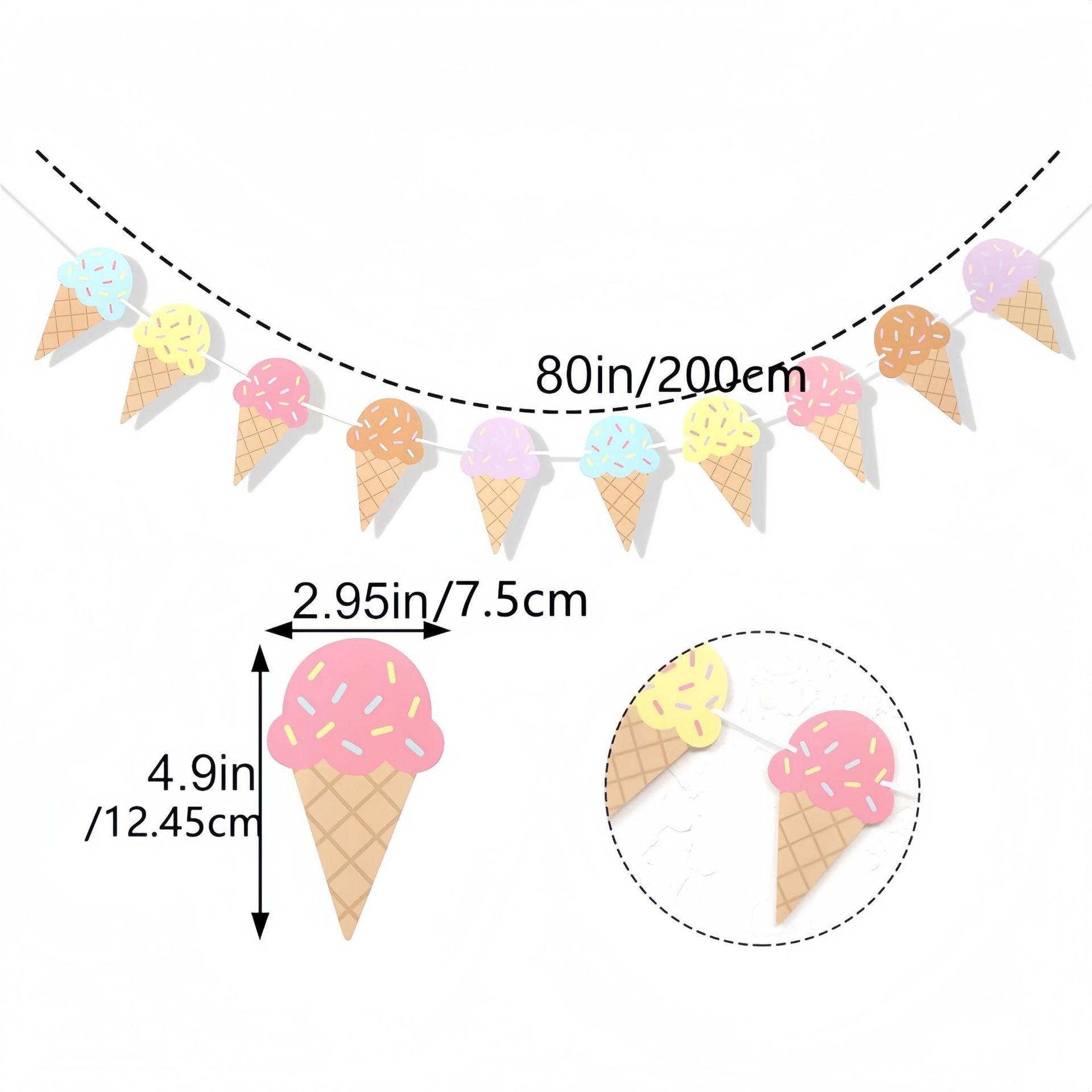 Sweet Ice Cream Theme Paper Ba - đánh giá và giá Baby Products Moisturizer