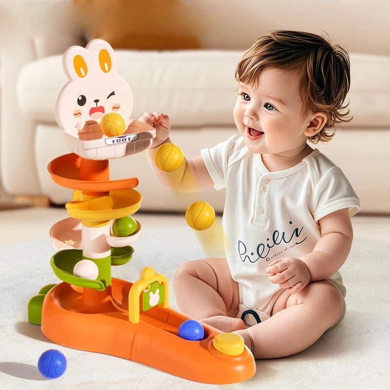 Montessori Baby Ball Drop Toy  - đánh giá và giá Toddler Learning Tower