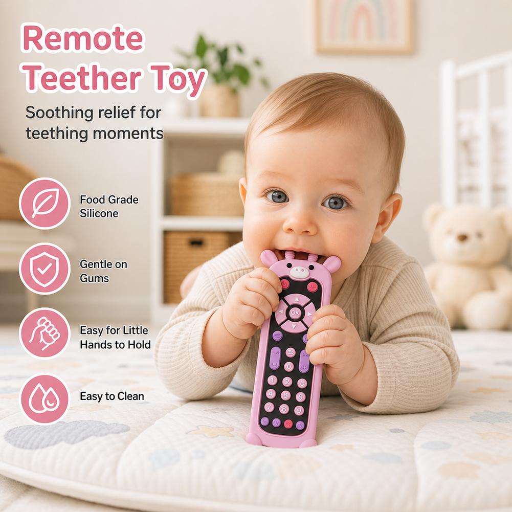 Silicone Remote Control Teethi - đánh giá và giá Baby Products Natural