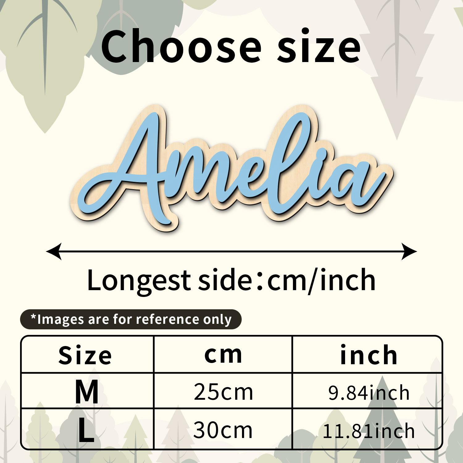 1pc Customized Wooden Name Dec - đánh giá và giá Baby Products Decoration