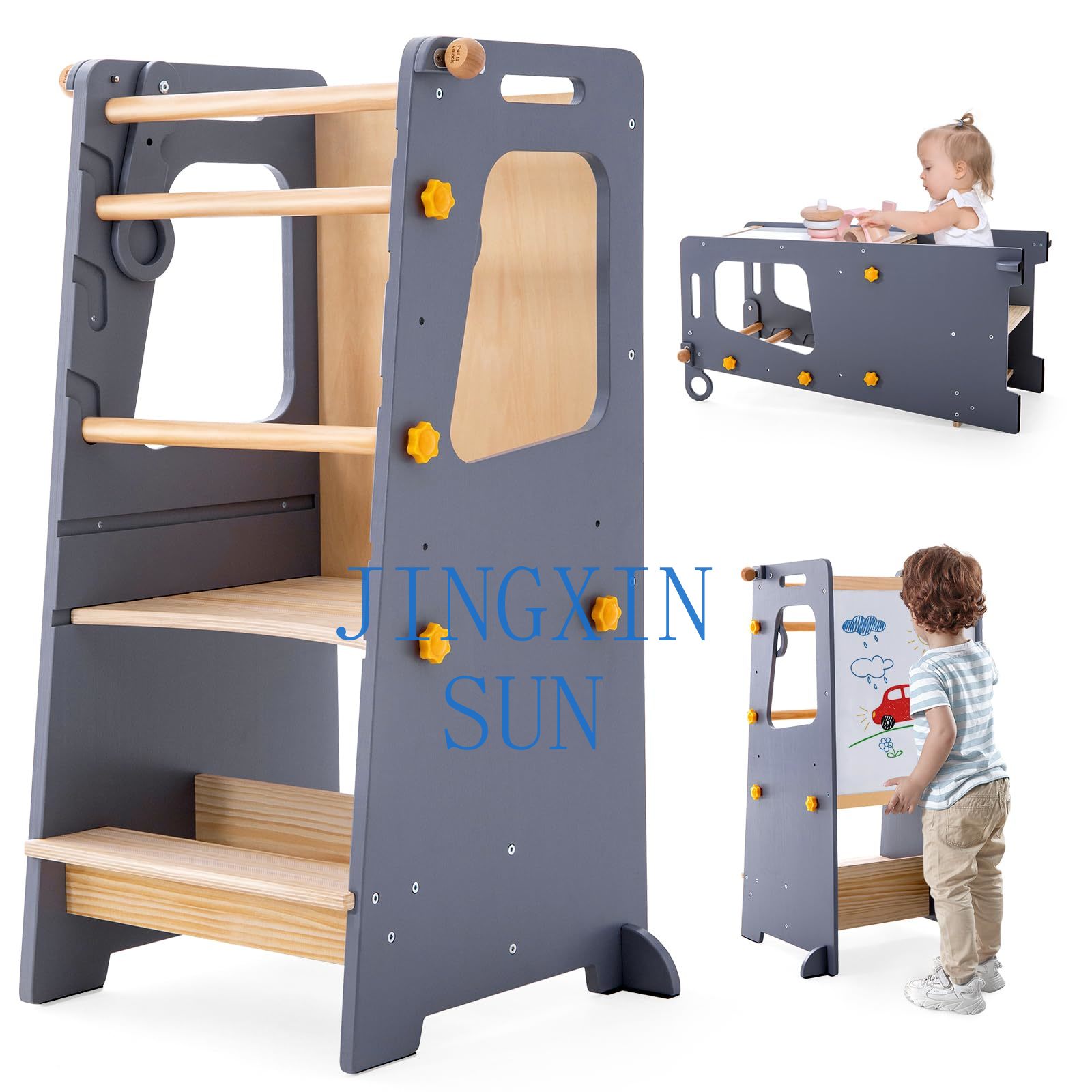 4 in 1 Toddler Kitchen Tower M - đánh giá và giá Toddler Learning Tower