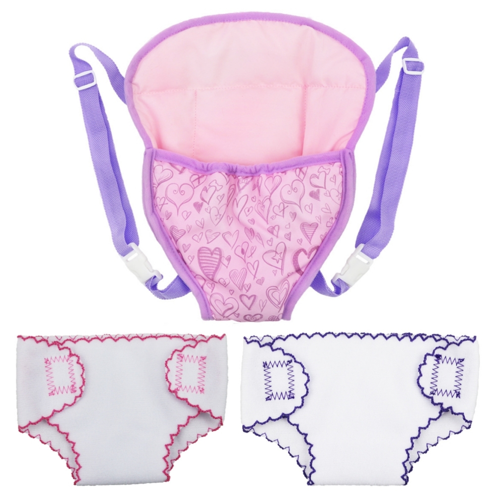 2pcs Doll Diaper Underwear and - đánh giá và giá Baby Products Carry Bag